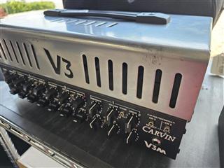 Carvin V3M 3-Channel 50-Watt Micro Tube Guitar Amp Head